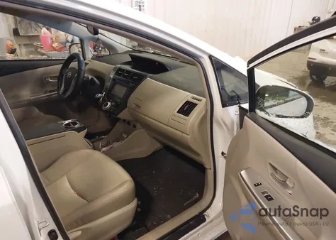 2012 Toyota Prius V Five from USA, damaged, VIN JTDZN3EU5C3174686